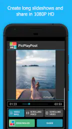 PicPlayPost Collage, Bildspel screenshot