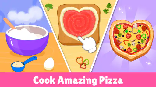 Pizza maker Kids Cooking games screenshot