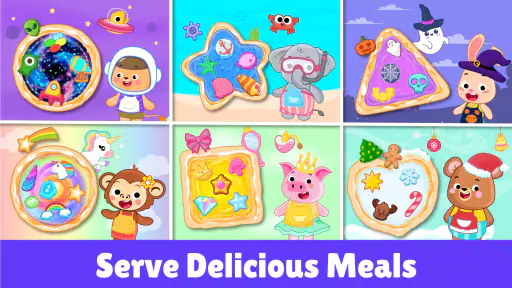 Pizza maker Kids Cooking games screenshot