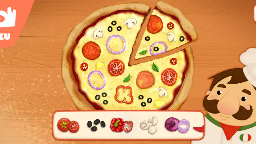 Pizza matlagning spel för barn screenshot