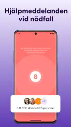Platsdelning med Life360 screenshot