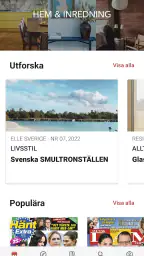 Pling – digital tidningsapp screenshot