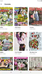 Pling – digital tidningsapp screenshot