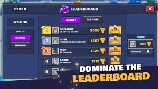 Pocket Hockey Stars screenshot