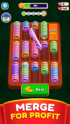 Pocket Sort: Coin Merge Puzzle screenshot