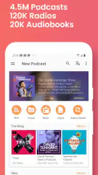 Podcast & Radio Addict screenshot