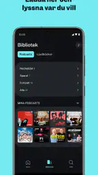 Podme - Poddar och ljudböcker screenshot