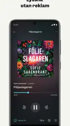 Podme - Poddar och ljudböcker screenshot