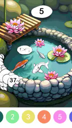 Pop Color - Paint by number screenshot