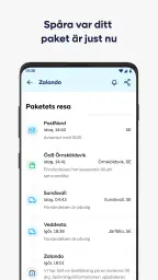 PostNord: Spåra & skicka paket screenshot