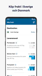 PostNord: Spåra & skicka paket screenshot