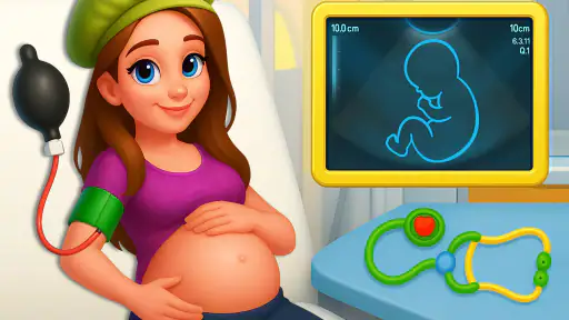 Pregnant Mommy Care Games screenshot