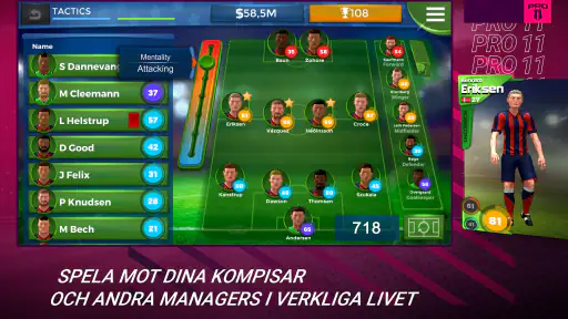 Pro 11 - Football Manager Game screenshot