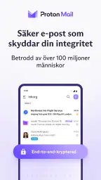 Proton Mail: Krypterad e-post screenshot