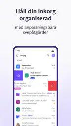 Proton Mail: Krypterad e-post screenshot