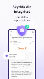 Proton Mail: Krypterad e-post screenshot
