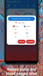 Pulsoximeter-spårare screenshot