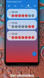 Pulsoximeter-spårare screenshot