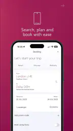 Qatar Airways screenshot