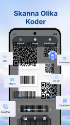 QR- Och Streckkodsläsare screenshot