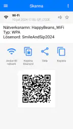 QR & Streckkodsläsare screenshot