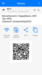 QR & Streckkodsläsare screenshot