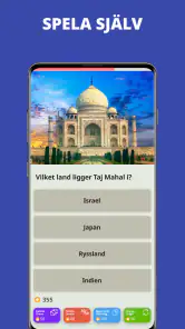 QuizzLand: quiz på svenska screenshot
