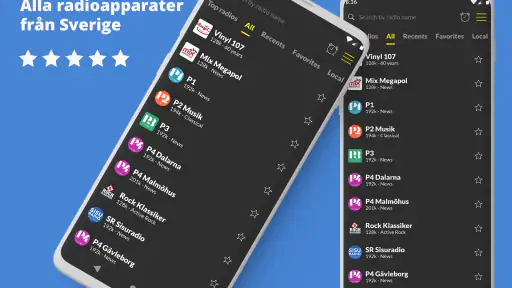 Radio Sverige: FM Radio online screenshot