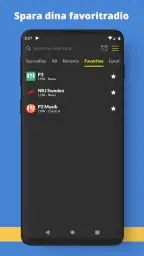 Radio Sverige: FM Radio online screenshot