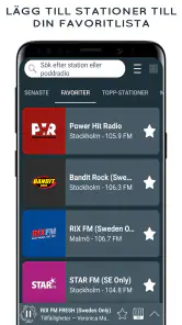 Radio Sverige - radio online screenshot