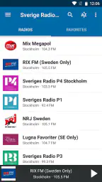Radio Sverige: Radio Online FM screenshot