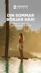 Radisson Hotels, hotellbokning screenshot