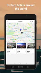 Radisson Hotels, hotellbokning screenshot