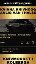 Rättegångsappen screenshot