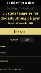 Rättegångsappen screenshot