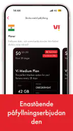 Rebtel: Ring och fyll på data screenshot