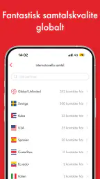 Rebtel: Ring och fyll på data screenshot