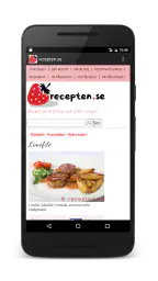 recepten.se screenshot