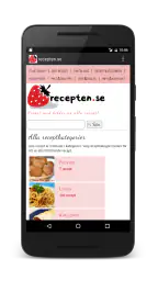 recepten.se screenshot