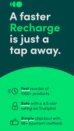 Recharge.com: Prepaid topup screenshot