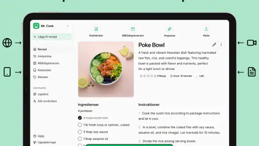 Recipe Keeper - Mr. Cook screenshot