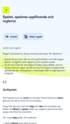 Regler för golfspel 2023 screenshot