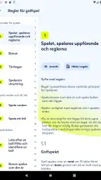 Regler för golfspel 2023 screenshot