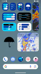 Regnlarm (Rain Alarm) screenshot