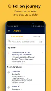 Rejseplanen screenshot