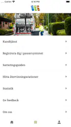 Renhållningen Kristianstad screenshot