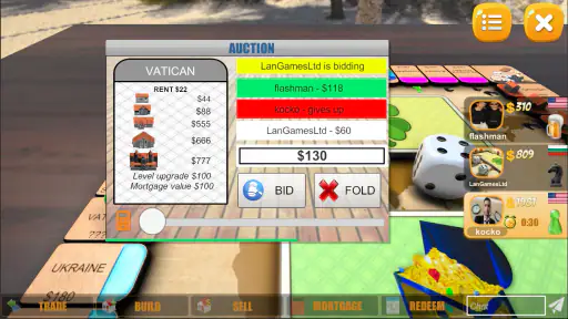 Rento - Dice Board Game Online screenshot