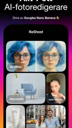 ReShoot: AI-foton & redigering screenshot