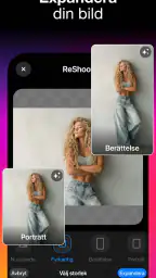 ReShoot: AI-foton & redigering screenshot