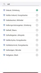 Reskollen Västtrafik screenshot